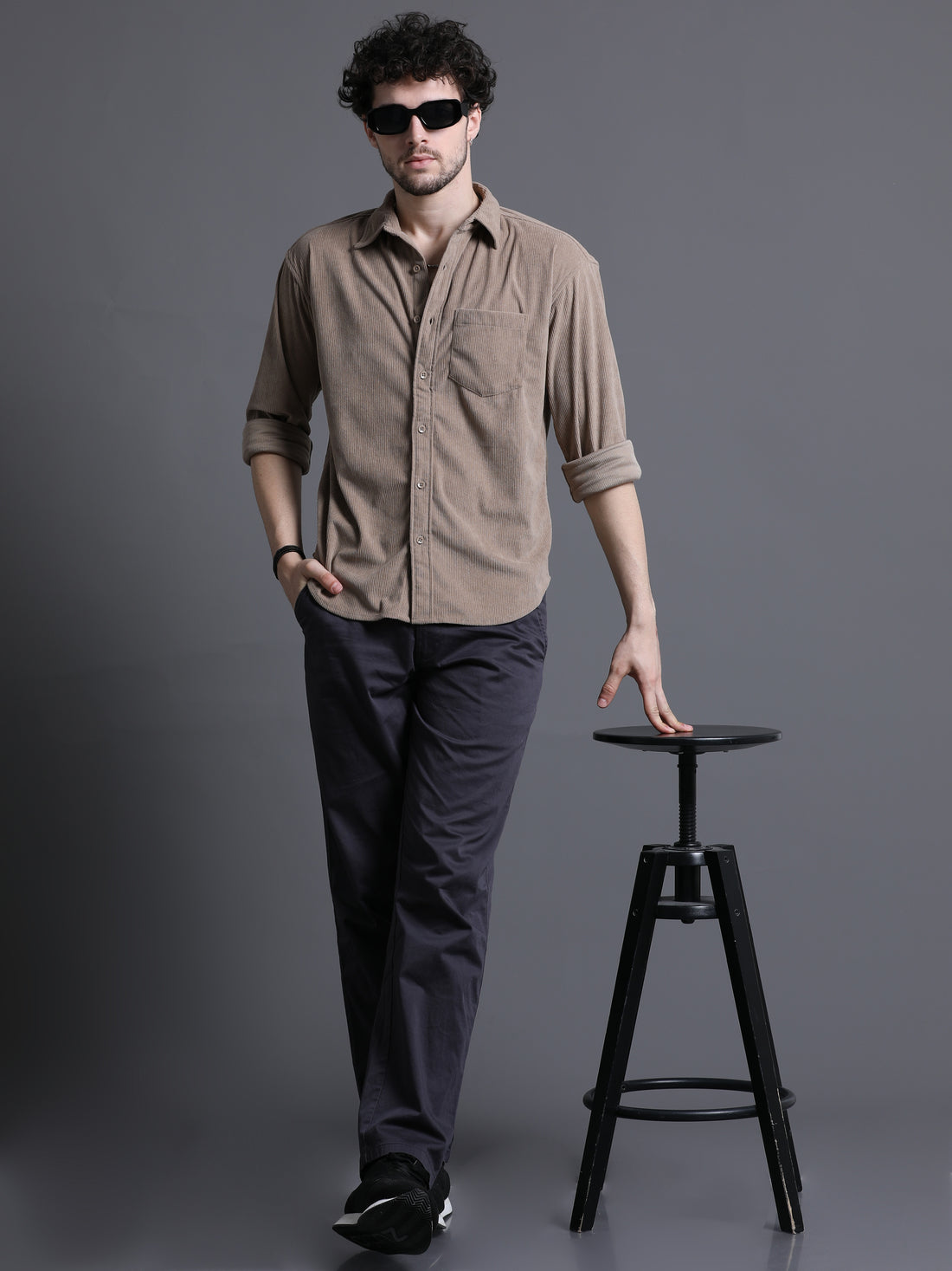 Men's Cord Shirt - Timeless Style for Every Occasion